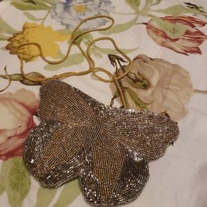 Vintage Neiman Marcus Butterfly Evening Bag